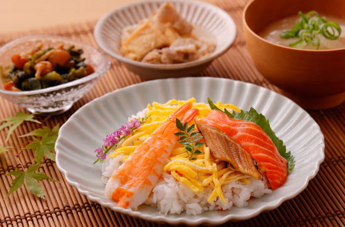 季節感ある食事のイメージ